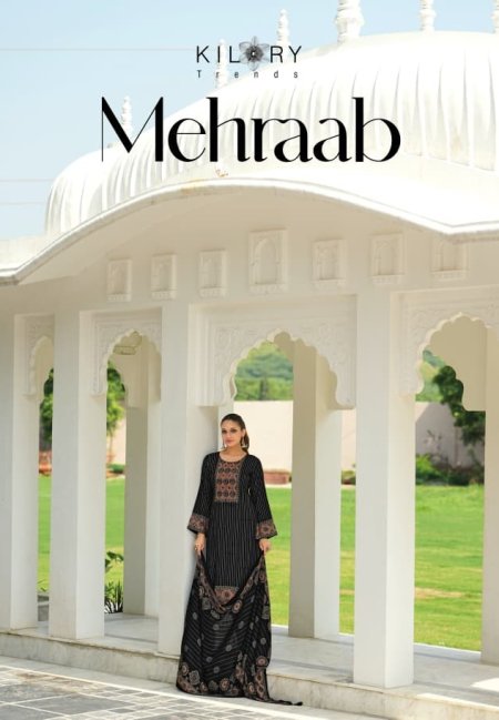 Mehraab By Kilory Viscose Pashmina Dress Material